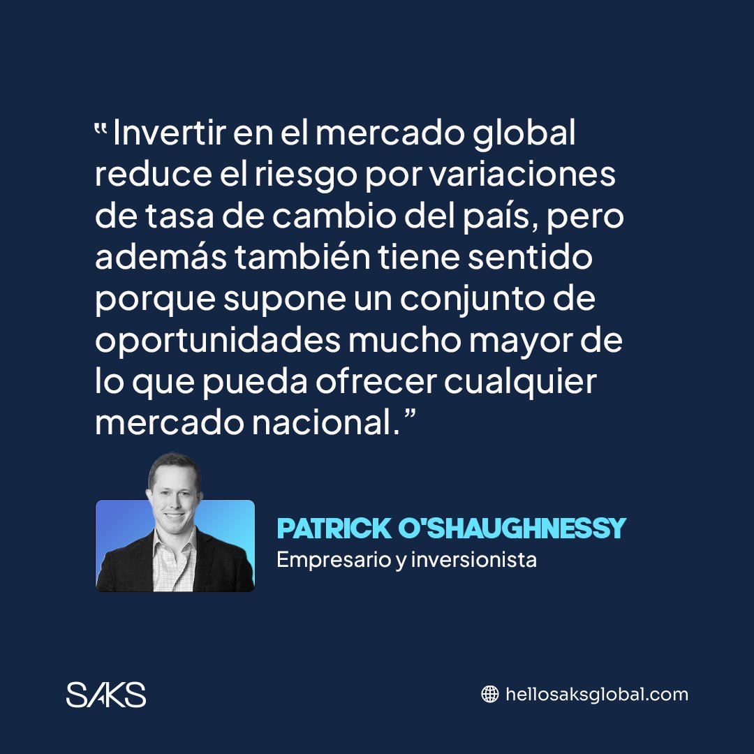 hellosaksglobal's tweet photo. En su libro #MillennialMoney, Patrick O'Shaughnessy nos deja muy buenos consejos para los inversores. La #diversificación internacional genera importantes oportunidades. 
En Saks Global te abrimos las puertas a la #inversion  internacional. Saber más 👉 https://t.co/YqP7vg5NMZ https://t.co/ugphcfjcUK