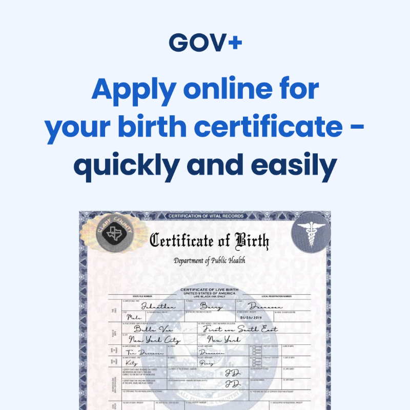 Struggling with birth certificate applications? With one simple and ...