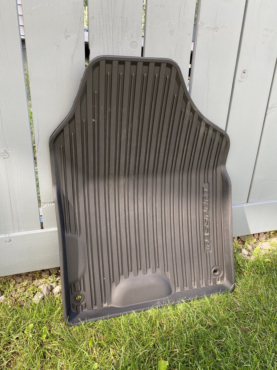 I sprayed, scrubbed, and hosed down my car mats and it feels like I bought a new vehicle.