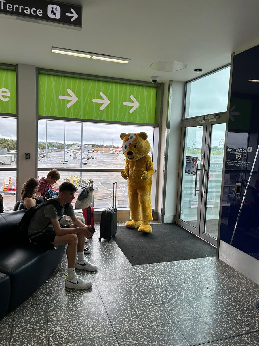 It was great to spend my ‘my purpose my time’ day at Bristol Airport raising money for BBC Children In Need. Thank you to everyone that were involved and organised the day! #childreninneed #bbc