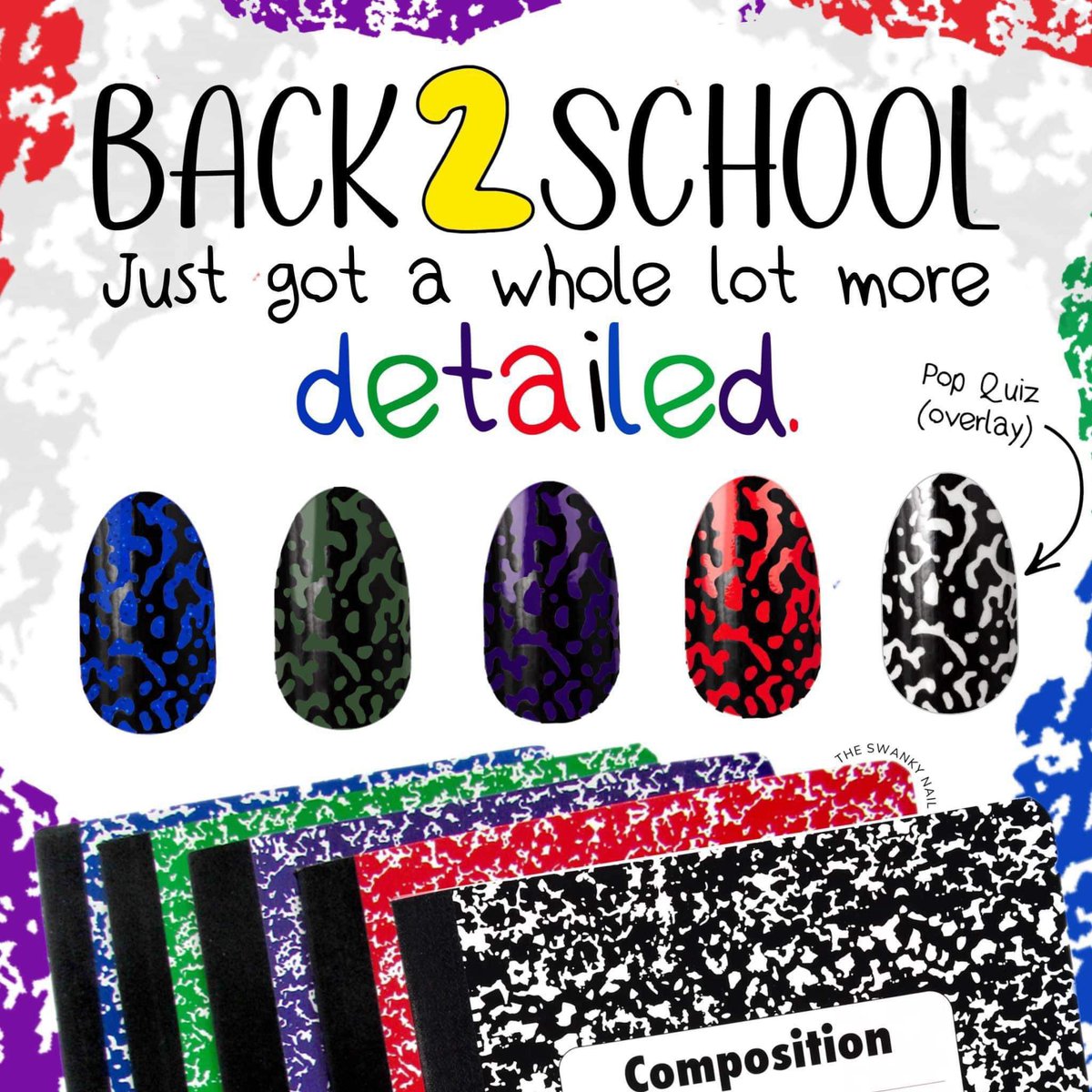 GennaQuinlan's tweet photo. 🍎📓 Are YOU ready for back to school?? Make sure your nails are SET with the 𝑝𝑒𝑟𝑓𝑒𝑐𝑡 overlay for ANY school color!! 👩‍🏫🌟📚

Shop here 👉🏻🛒🔗 https://t.co/auNstWfden https://t.co/XUqGMltAxW