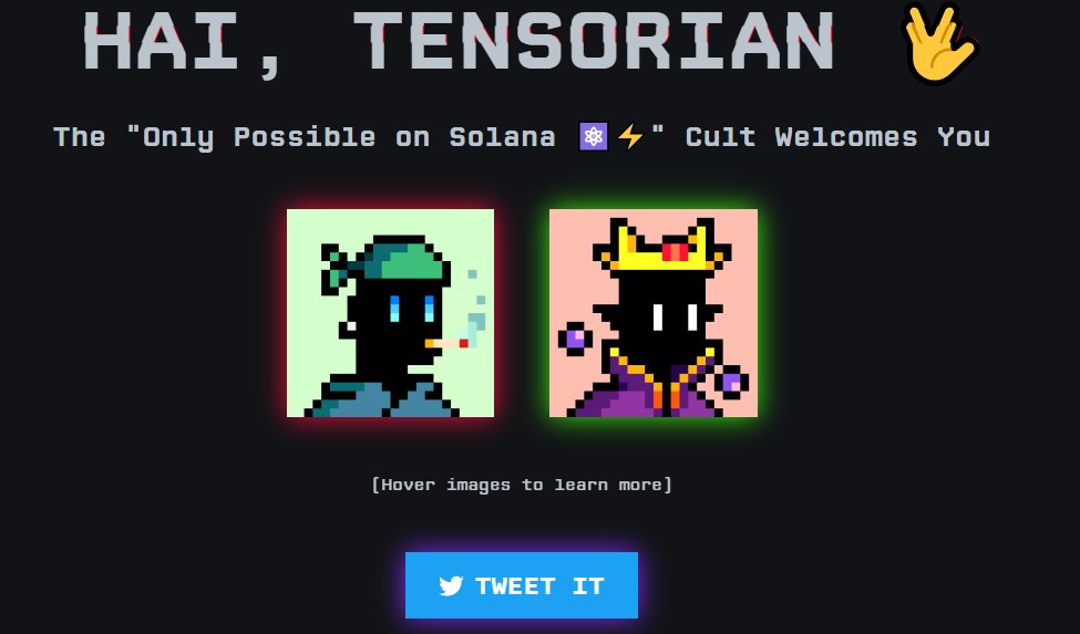 TraderDragonfly's tweet photo. IT IS DONE.

1x Raider ⚔️
1x Mage 🧙 

I AM TENSORIAN. ⚛️⚡️ https://t.co/8nhTktJirq