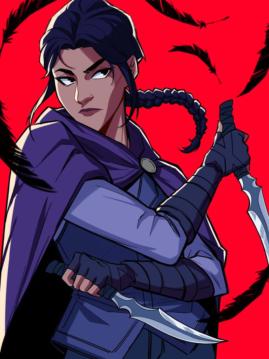 An Inej to match the Kaz

Uhh yeah once again, Crooked Kingdom is also perfect.
#SixofCrows #Inej #CrookedKingdom