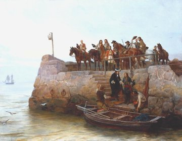 LenaBeasle's tweet photo. Andrew Carrick Gow, A Lost Cause: Flight of King James II after the Battle of the Boyne https://t.co/ciKHdBzUyf