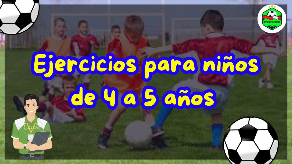andrevelar1's tweet photo. EJERCICIOS para NIÑOS de 4 a 5 AÑOS Fútbol  

 ¡Bienvenidos a nuestro canal de Entrenamiento de Fútbol! 
En esta emocionante sesión, te traemos dos divertidos y educativos ejercicios diseñados especialmente para niños de 4 a 5 años. 

https://t.co/hCC0UYtAQh https://t.co/C6m8vzf5hv