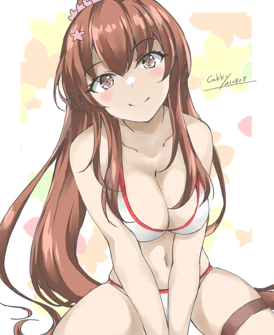 #艦これ版真剣お絵描き60分一本勝負_20230808 #艦これ版深夜の真剣お絵描き60分一本勝負 大和さん
