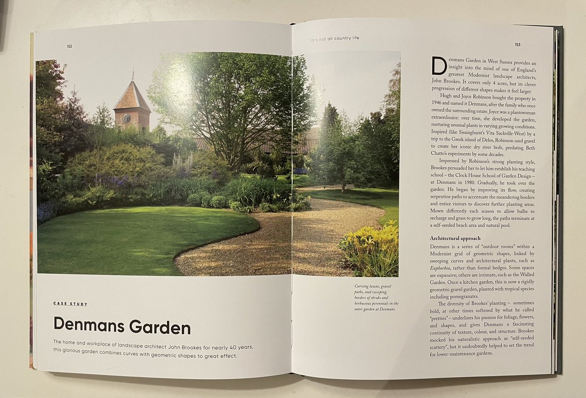 denmans_garden's tweet photo. Looks what has landed in our gift shop! @StephenGParker’s fabulous, well-researched new book, ‘England’s Gardens - A Modern History’! For sale here now!!
@DKcol #gardenhistory #modernism #gardendesign #roomoutside https://t.co/9jiBcTnywF