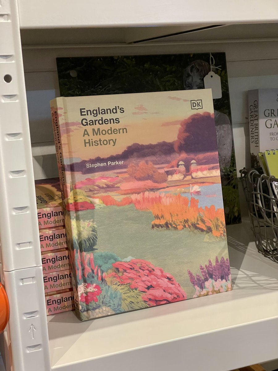 denmans_garden's tweet photo. Looks what has landed in our gift shop! @StephenGParker’s fabulous, well-researched new book, ‘England’s Gardens - A Modern History’! For sale here now!!
@DKcol #gardenhistory #modernism #gardendesign #roomoutside https://t.co/9jiBcTnywF