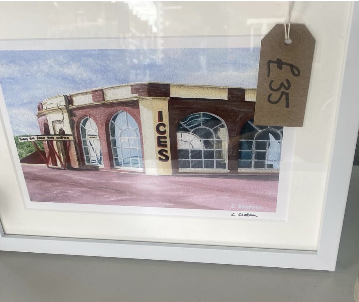 laurawatsonart's tweet photo. Exciting news - I have another stockist in Whitley Bay! @BlueberrySquare on Park View have very kindly agreed to stock some of my framed prints - St Mary’s Lighthouse, Rendezvous Cafe and Snow at Spanish City.  Perfect if you’re looking for artwork that requires minimal effort! https://t.co/9Ocb9BnaL0