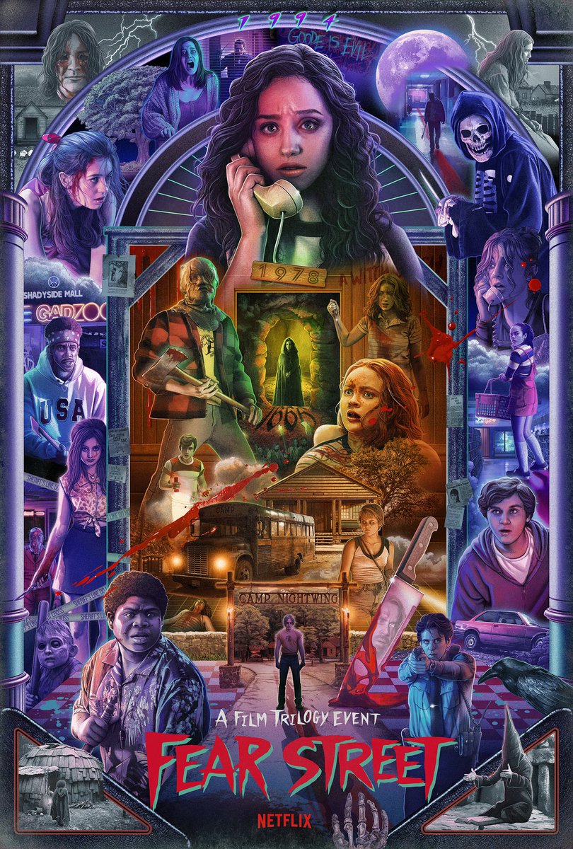 I feel like a rewatch of the Fear Street trilogy is necessary before summer is over 🪓