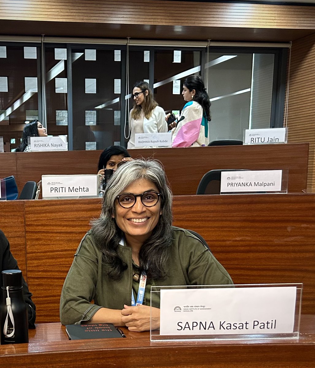 SapnaPatil's tweet photo. Excited to be part of a stellar class of 70 women from across the country, successfully running businesses in sectors as diverse as microbreweries, mining to matchmaking. At The very first week of the #GoldmanSachs Sachs 10,000 Women Program at #IIM Bangalore. #enterpreneur https://t.co/SQ4Pt9zKaF