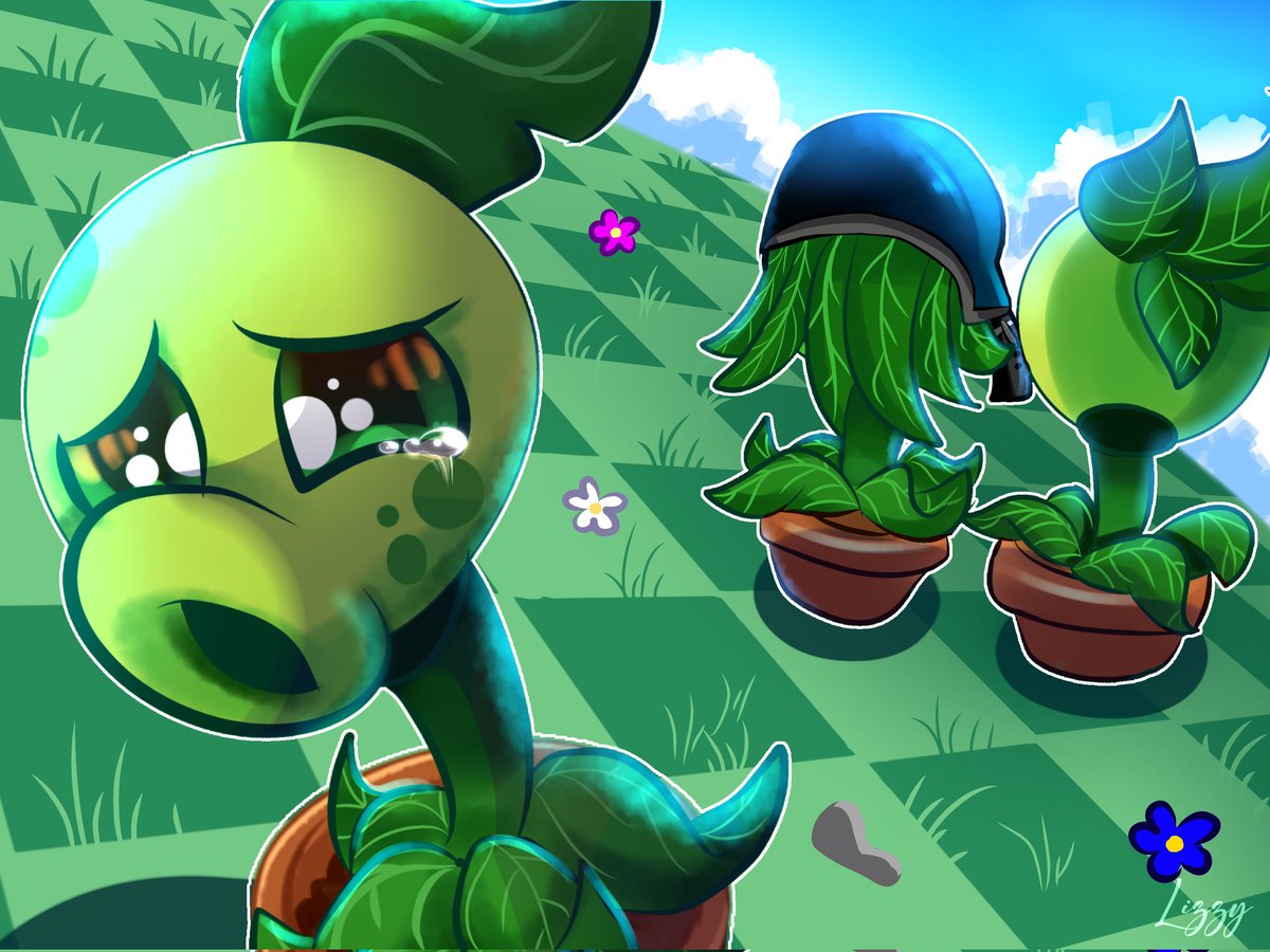 LizylyUwu's tweet photo. Pobre Lanzaguisantes🌱:'(

#pvz #plantsvszombies #drawing #art #gaming #pvzfanart #dibujodigital https://t.co/wRC7p3XodB