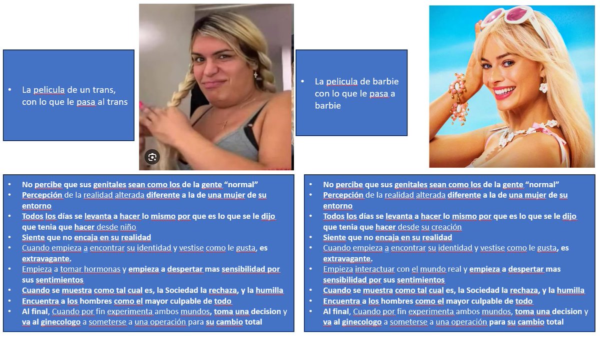 ducho's tweet photo. Abro hilo de por que SI deben de llevar a sus hijas de 4 a 12 años a ver la película de barbie: 
1. Para que vean lo inverosimil y doble moral que es la realidad.
y 2 para tener mas empatia por el proceso de las personas trans. https://t.co/g937i0sirh