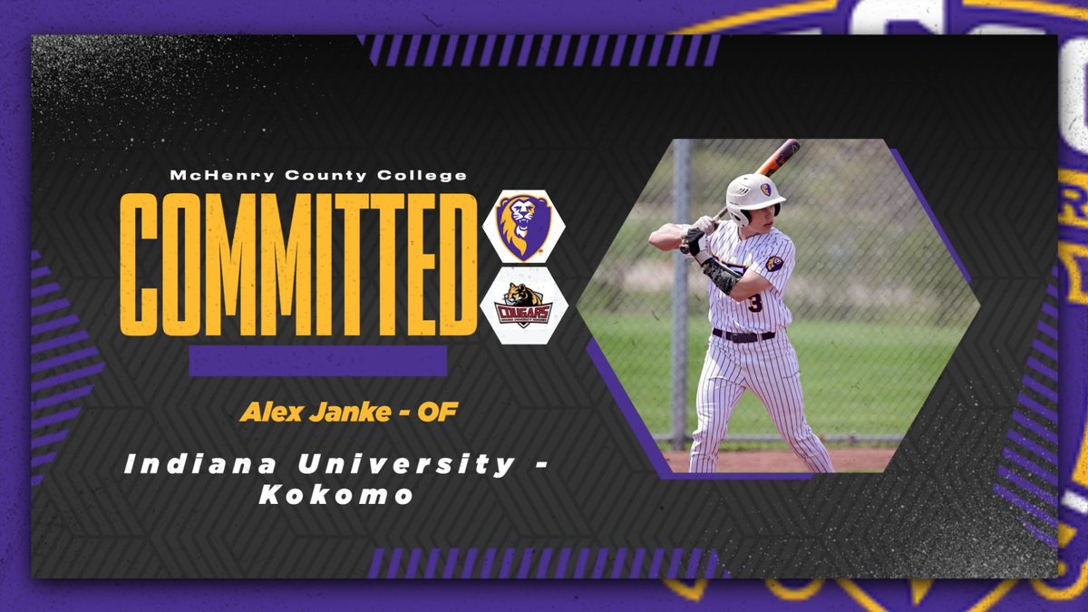 Congratulations to Scots OF Alex Janke (Huntley) on his commitment to play baseball this fall at <a href="/IUKBaseball/">IU Kokomo Baseball</a> <a href="/mcc_edu/">MCC</a> <a href="/MCCScots/">McHenry County College Athletics</a> <a href="/NWHPreps/">Northwest Herald Preps - Shaw Local</a>