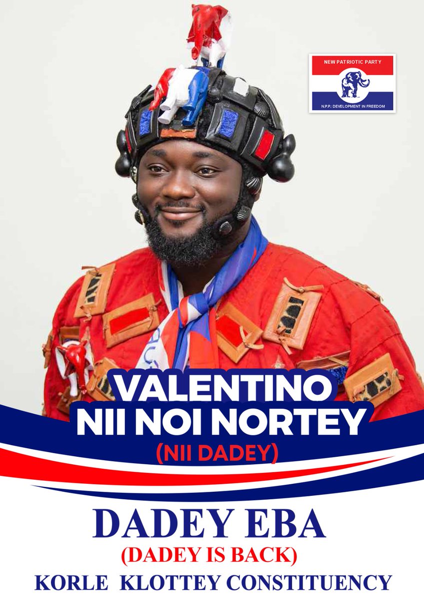 dtadomako's tweet photo. By: @NiiNoiOfficial
Thank you, Klottey Korle! ๐
#Dadey
#Victory
#ActionNotWords
#KlotteyKorle2024 https://t.co/utwK1nWLxV