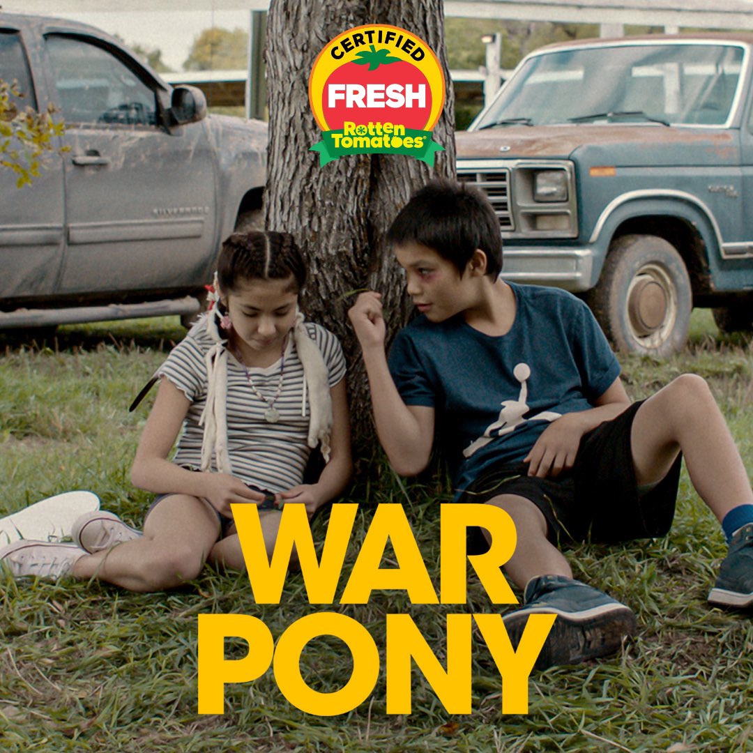 #WARPONY is #certifiedfresh on <a href="/RottenTomatoes/">Rotten Tomatoes</a> 

Out Now!
