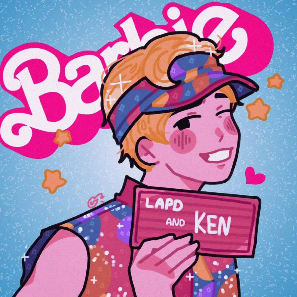 ppanguyu's tweet photo. He is Kenough…#BarbieMovie #fanart https://t.co/j4GloraNE1