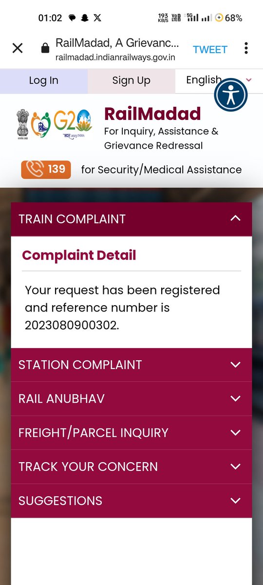 _m_shubh__'s tweet photo. @RailwaySeva @RailMadad On what basis my complaint can be closed if there's no one who came to attend to my problem. https://t.co/zr1GaWseJf