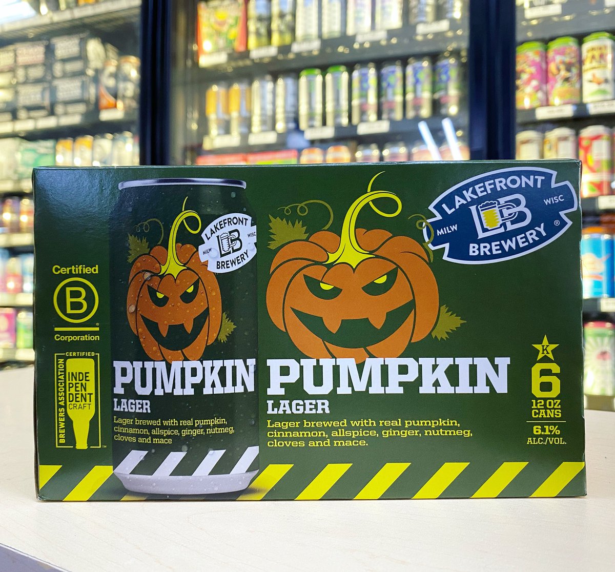 Pumpkin Lager🎃

@lakefront 

#newbeer #wibeer #beergoals #craftbeer #goodbeer #pumpkinbeer #beerofinstagram #beeroclock #lakefrontbrewery