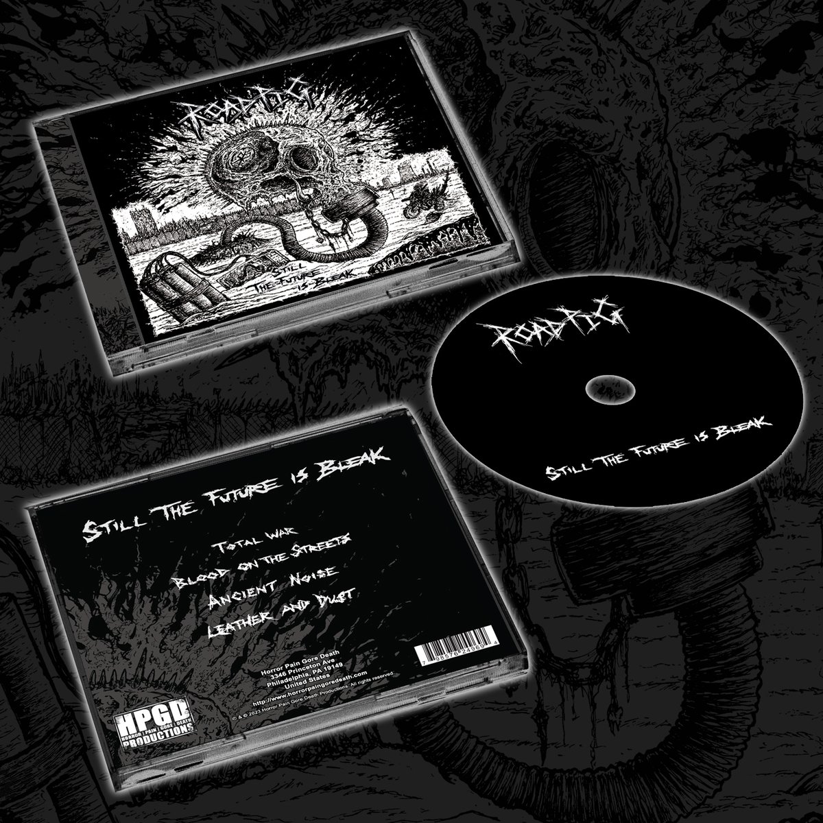 hpgd666's tweet photo. Up now for pre-order, out Sept. 1st!
ROAD PIG "Still The Future Is Bleak"
Order @ https://t.co/OfVTqov0je
#roadpig #hpgd #dbeat #hardcore #thrash #thrashmetal #punk #motorhead #midnight #worldburnstodeath #childrenoftechnology #loudnight #agnosticfront #inepsy @revdanwilson https://t.co/mPC1wXwP6S
