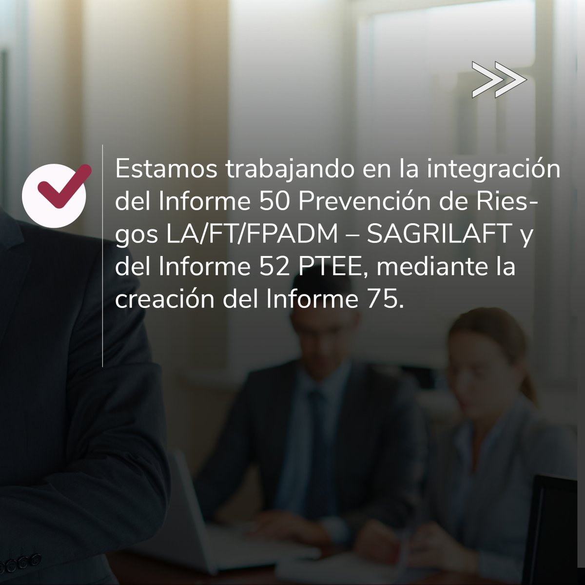 SSociedades's tweet photo. 🚧¡Pronto te contaremos detalles del nuevo Informe 75 #SAGRILAFT y Programas de Transparencia y Ética Empresarial - #PTEE!

Publicaremos oportunamente los parámetros en nuestros canales oficiales:
🌐https://t.co/i2fdyJr3AA https://t.co/YEv14GDUQP