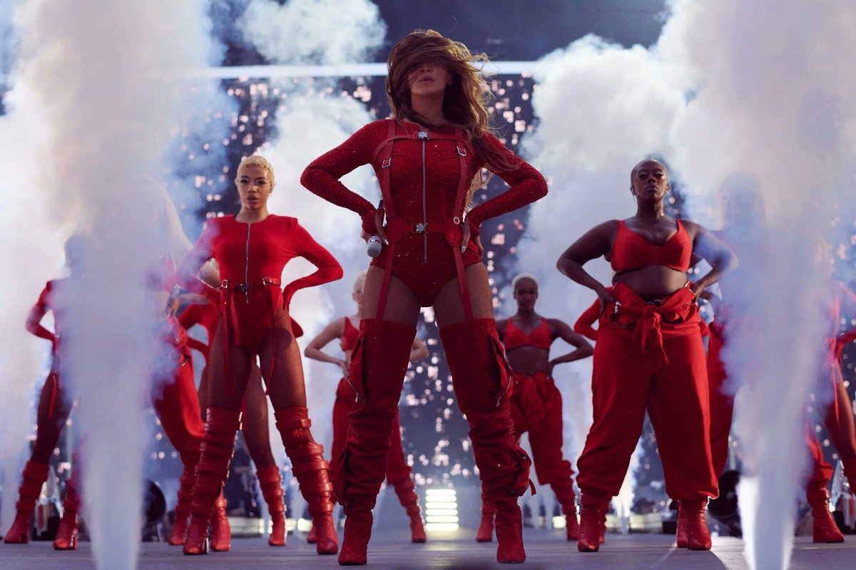 BeyLegion's tweet photo. After 33 shows reporting box office data, Beyoncé's #RENAISSANCEWorldTour has become the high-grossing tour of her career, with $295,676,504 in sales.

This becomes the highest-grossing tour of all time by a black artist, breaking the record set by her Formation World Tour. https://t.co/z4szqLfZd1