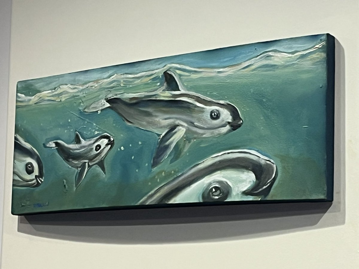 Today, I was remiended of the beauty that surrounds us, thanks to a painting by @memomunro. It's unfortunate that so many people fail to appreciate it. The recent alarm raised by  @iwc_int about #LaVaquita serves as a reminder to be mindful of other species that share our planet…