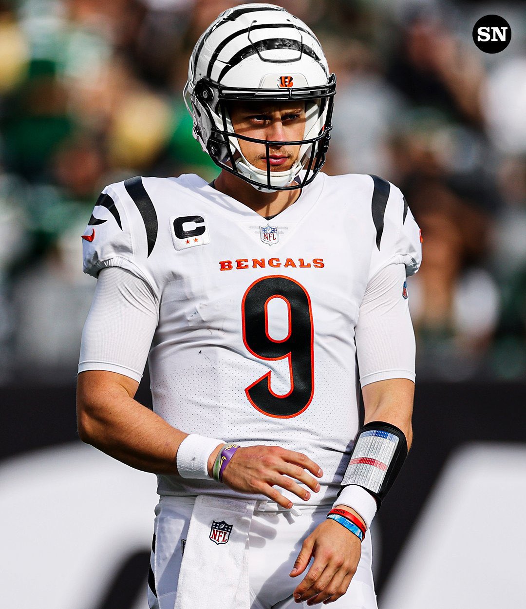 Helmet Color Rush Bengals All White Jersey Bengals New Jerseys