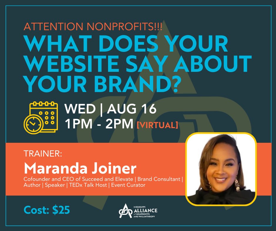 What is your website (inadvertently) saying about your brand?

SPECIAL INCENTIVE: First six registrants receive a free website assessment!

Registration: lnkd.in/gXTs_D3c