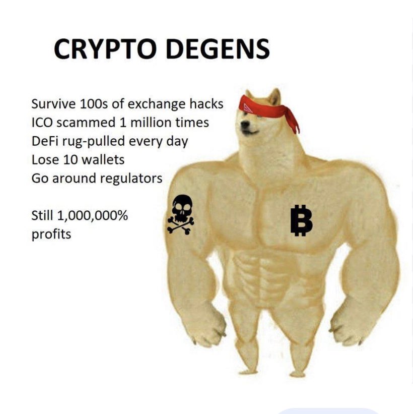 XMemecoinKing's tweet image. The Degen Spirit

“Degens are troopers. We contribute to projects and help to build up communities.”

We are #MemeCoinDegens.
We are not afraid to take risks. 

GIVE $𝗟𝗜𝗡𝗞𝟮.𝟬 A CHANCE

0xb12e375d8fc7204f90ebdf1b9526b587caa69e29

#Link2 #1000XGem #tuesdayvibe