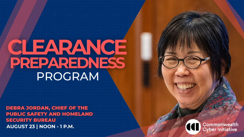 A security clearance can lead you to a rewarding career with the federal government!

Our next Clearance Preparedness Program is with Debra Jordan, Chief of the <a href="/FCC/">FCC</a>'s Public Safety and Homeland Security Bureau👀

cyberinitiative.org/talent-develop…