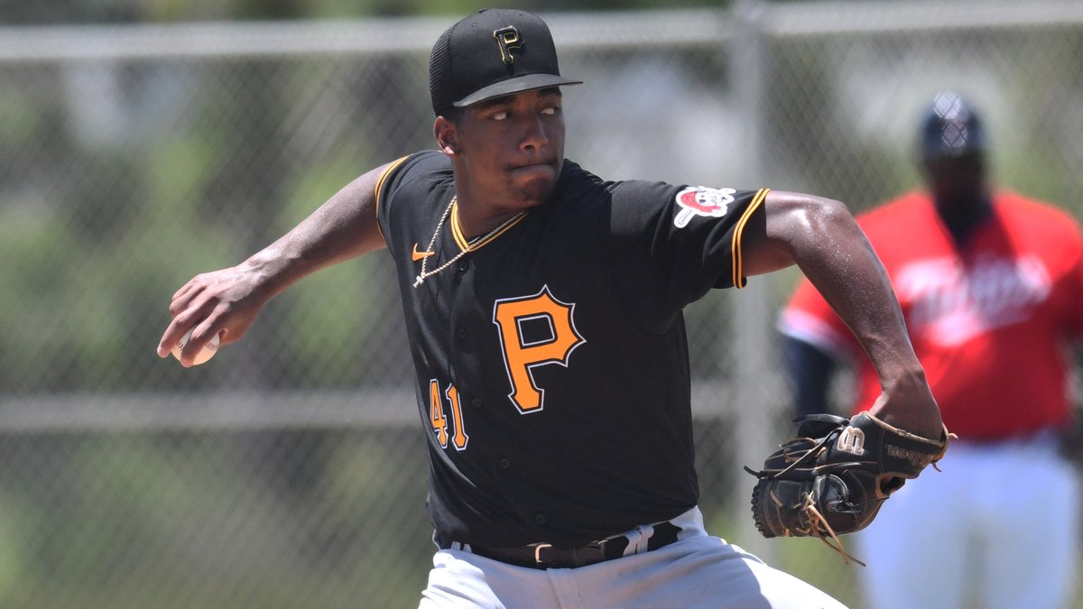 FSWBucs's tweet photo. A familiar face was back in Fort Myers today wearing unfamiliar colors. Congrats to 2023 FSW Grad Tyler Kennedy for kicking off his professional career today for the Pittsburgh Pirates FCL team, striking out a pair in an inning of work in his debut. https://t.co/fQLl1FgseB