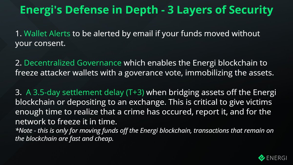 TommyWorldPower's tweet photo. 💰 **Bounty Offer and $100 USDC Giveaway** 💰

I’m looking for connections to @PayPal, @stripe, @CashApp or other online payment platforms.

They should all be using @Energi as the underlying blockchain on which they launch and use their stablecoin. Why?

Because no other blockchain has the proper security architecture built in. On non-Energi blockchains, if a fraudster steals a user or business' funds, they can SWAP those stolen funds into ETH or any other currency within minutes.
Even if a stablecoin has governance capabilities, the criminal can get away with the attack before governance can respond! 🚨
In the current situation, millions or billions of dollars of funds are at risk RIGHT NOW. ⚠️
@Energi solves this. 💡

I’ll give up to $50K bounty to anyone who can get me connected to a large online payment platform which results in a partnership and working agreement.

$100 USDC Giveaway for you to like and retweet this post 🔁
Leave a comment with your address and I will pick a winner in 48h!
