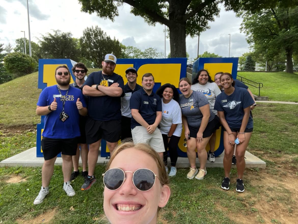 MountStJosephU's tweet photo. The RA’s are officially moved in and reporting for duty 🫡 

We love seeing our students back on campus! https://t.co/84N62X9ezY