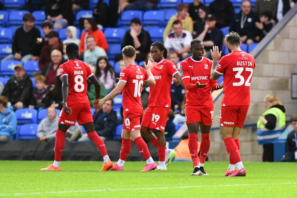 Official_STFC's tweet photo. Rush gets us back level ⚡️

#STFC https://t.co/rlzi471IaV
