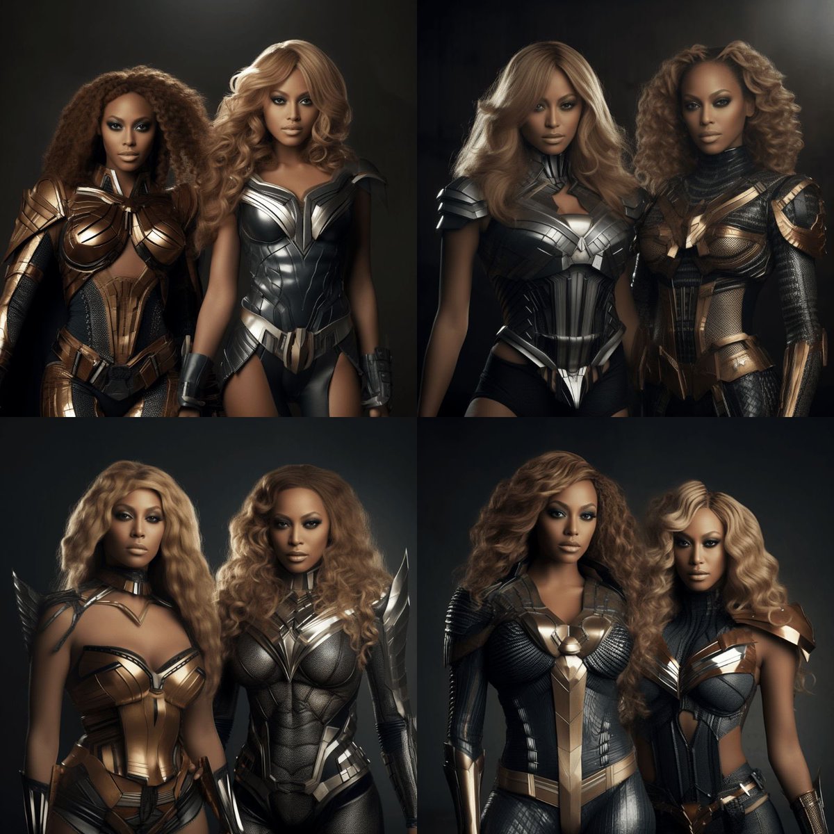 docteuredvin's tweet photo. Day when Beyonce &amp; Keri Hilson was black super heroïne. #Beyonce #KeriHilson #Beyhive #MarvelComics #MarvelLegends #Music https://t.co/MWXqahpU3o