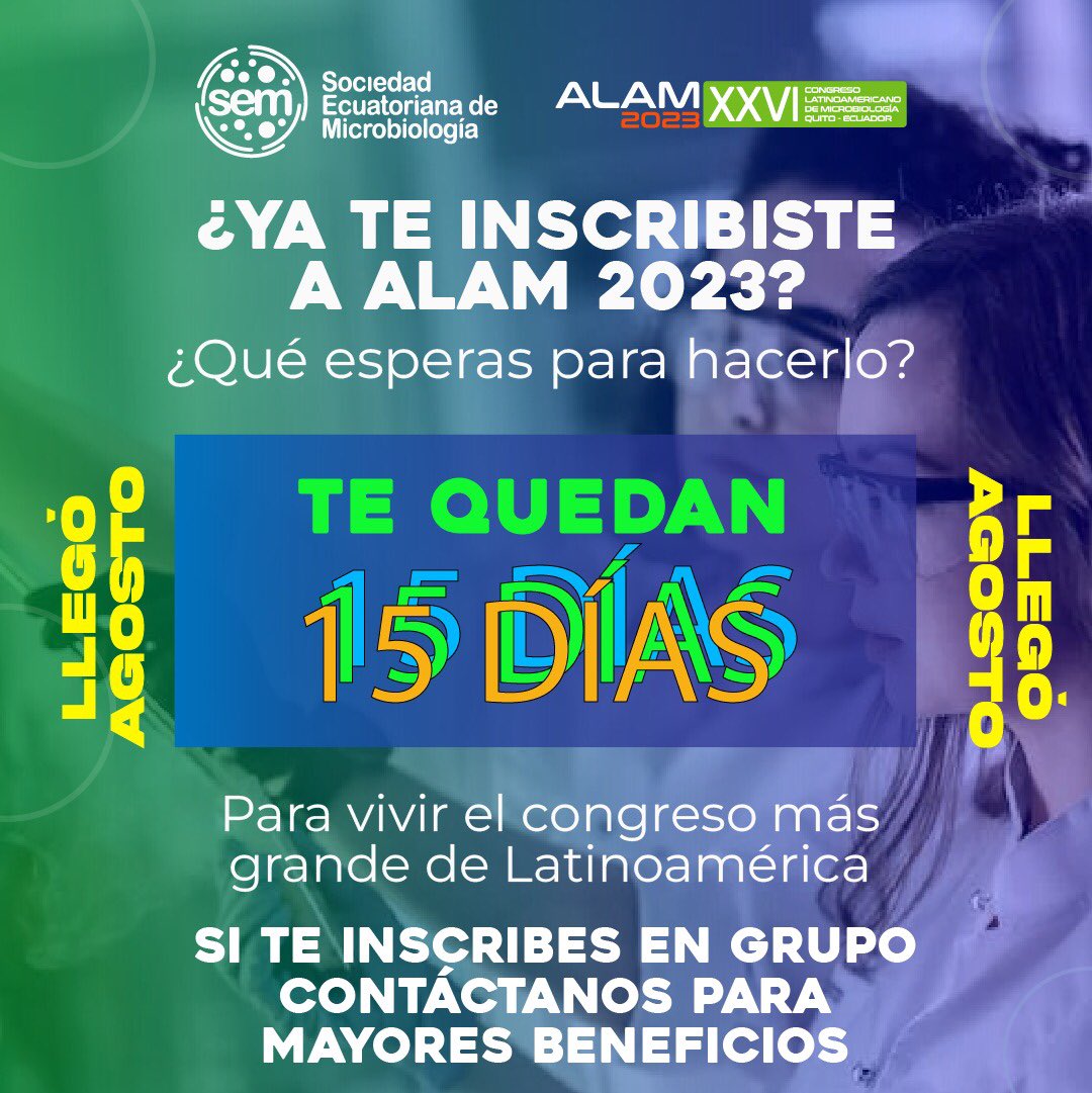 Sociedad Ecuatoriana De Microbiología tweet media