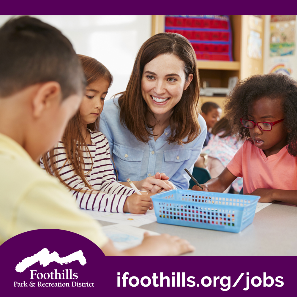 Now hiring Site Directors in our school age programs. Spread the word and help us care for children in our community. Apply online at ifoothills.org/employment/.  #fhprd #childrensprogramsfoothills #coloradojobs #childcarejobs #parksandrec #jobs #jeffco #colorado #littletoncolorado