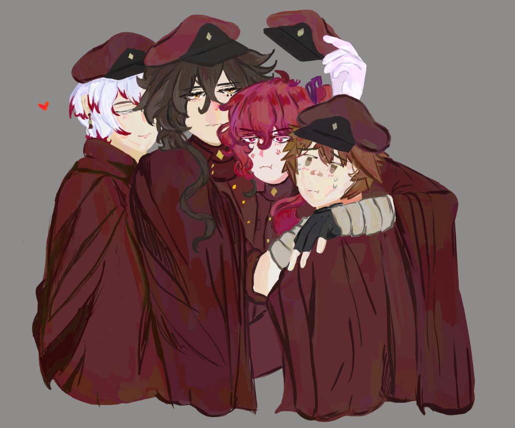 msxpinkxelf's tweet photo. posting my once in 50 years wip (KEYWORD WIP NOT DONE YET) with the hunting dogs (excluding fukuchi) #BSD #Jounosaigiku #tecchousuehiro #terukookura #teruko #tachihara #bsdfanart https://t.co/kwIt0wqQU2