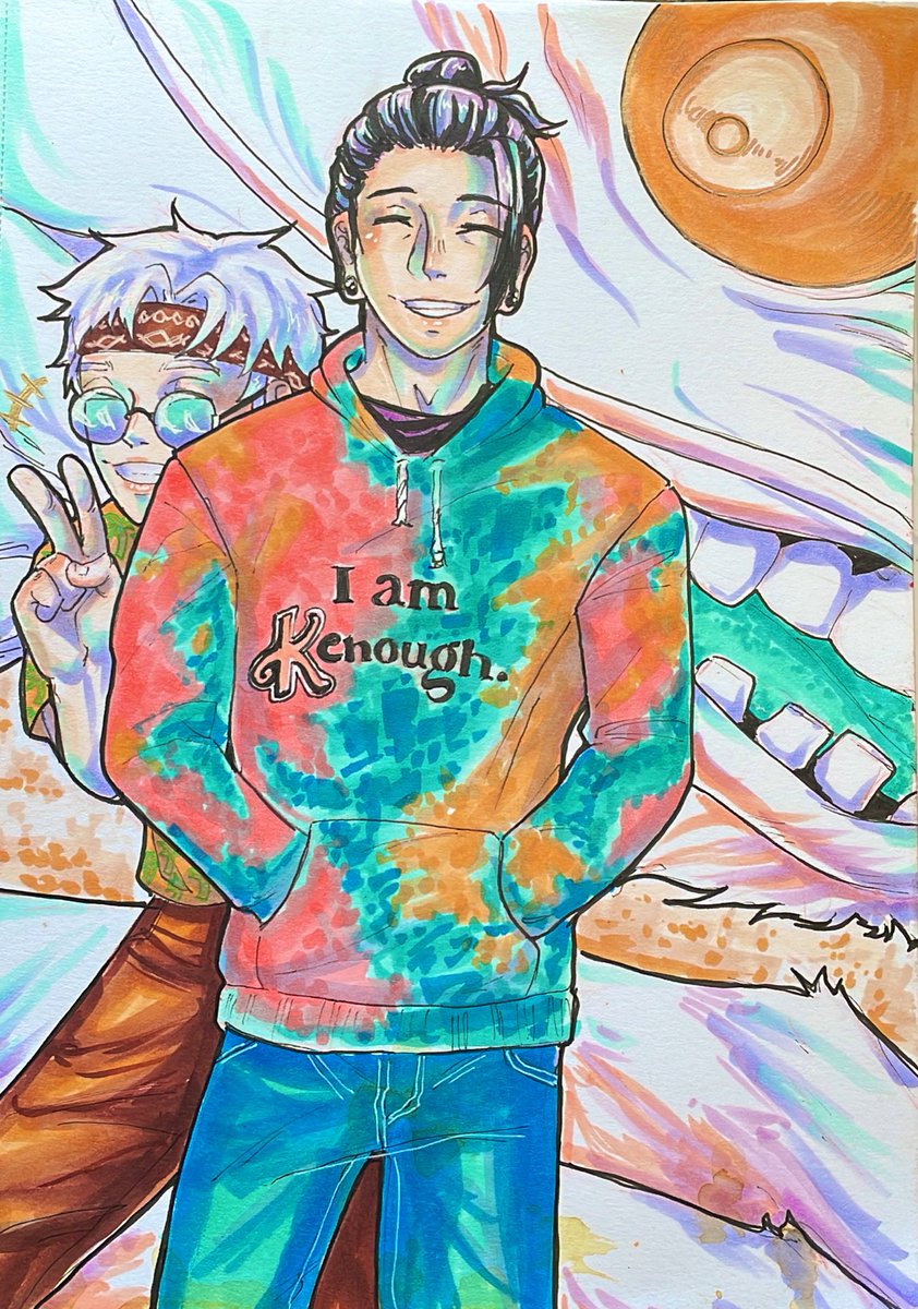 how the hidden inventory/premature death arc should’ve ended- #jjk #getosuguru #gojosatoru #barbie
