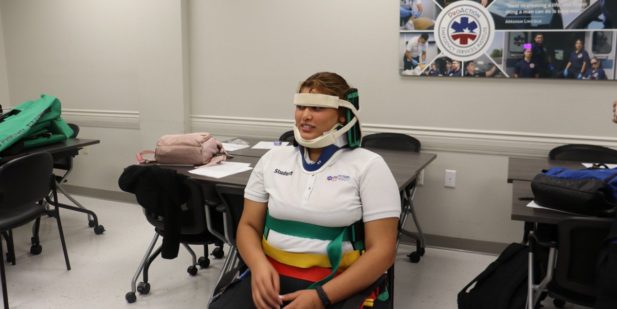 ProActionEMS's tweet image. Our newest⚕️EMT CLASS starts next month! They'll learn to treat a car crash patient &amp;amp; other medical skills! Ready to become a 🚨 first responder? Sign up to tour our campus: zurl.co/V0vU 
#EMTClass #FirstResponders #EMTTraining #CareerGoals #FutureEMT #ProActionEMS