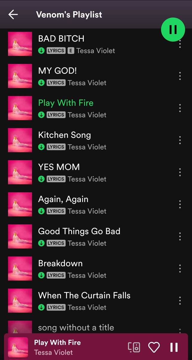 Neo_Star_Gazer's tweet photo. Might be a little late. But @TessaViolet new album is sooo good. In love with her music❤ https://t.co/DOZcl7vMcA