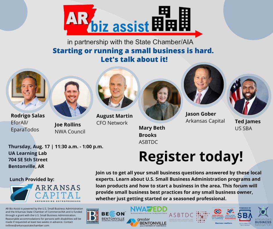 Dreaming of starting your own small business or taking your current venture to new heights? Check out this lineup of local and statewide small business experts ready to answer your small business questions!
📣 Don't miss out - 🥪 Lunch is provided!  
➡️ ow.ly/X8yL50Pv0mx