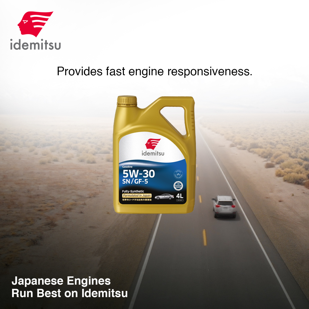 IdemitsuK's tweet photo. Protect your engine with Idemitsu5W-30 SN/GF-5!
Our formula offers improved temperature protection, sludge control, and prolongs engine life by reducing wear.

#idemitsukenya #kenya #africa #idemitsu #engineoil https://t.co/4aQV57JUzG