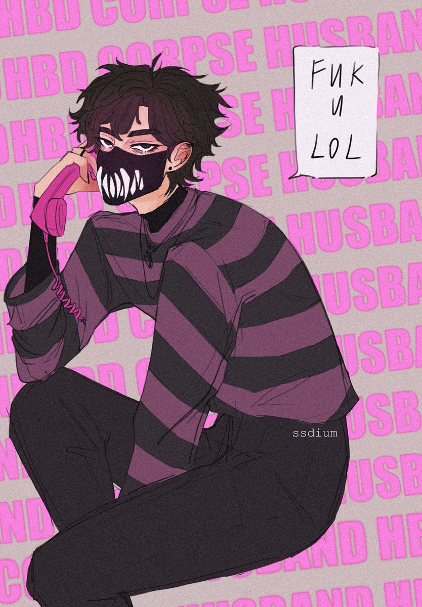 sssdddium's tweet photo. hbd corpse husband!! happy corpse day!! #corpseday #corpsehusband https://t.co/9v64rDw4it