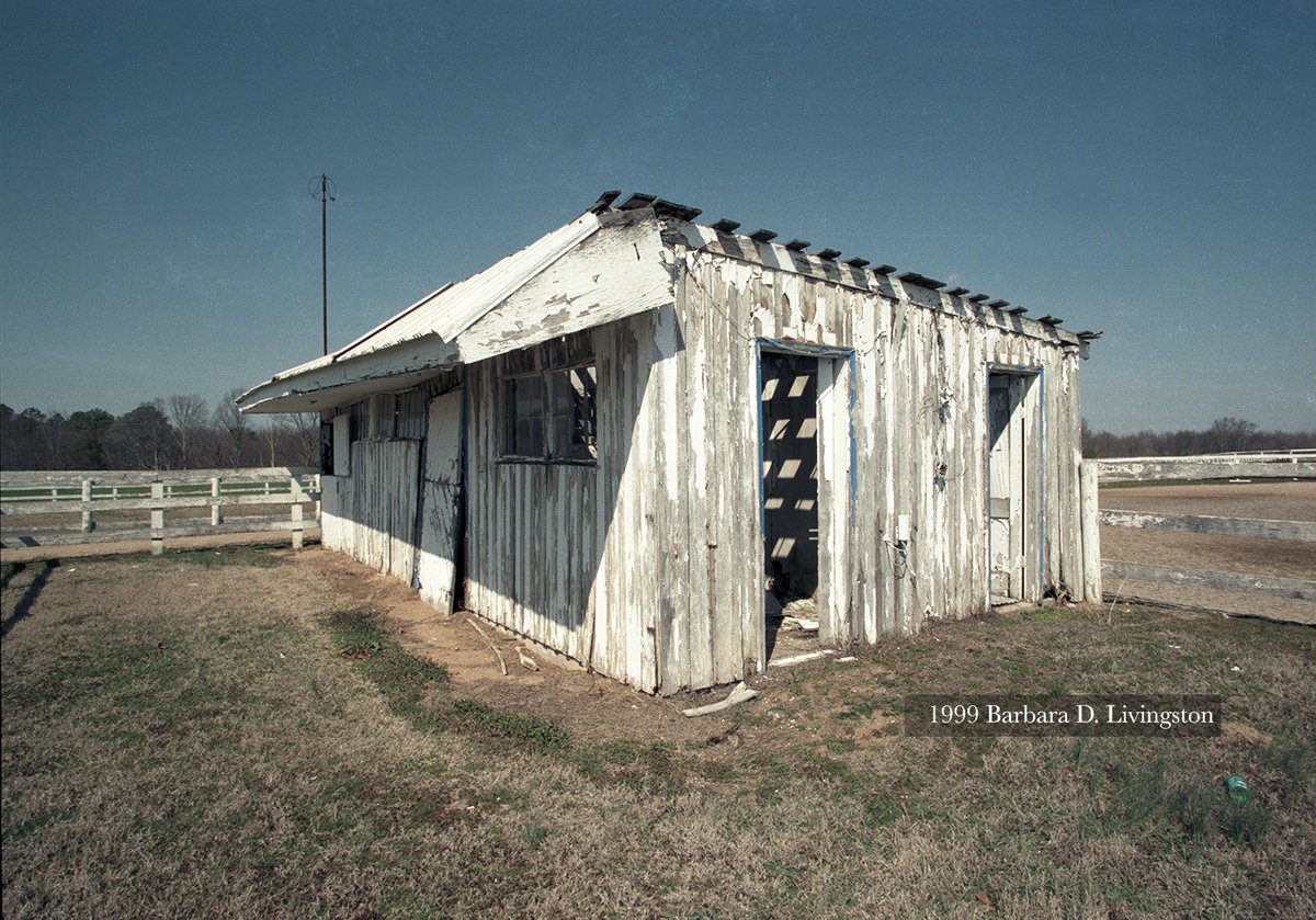 DRFLivingston's tweet photo. Secretariat's foaling shed in Doswell, VA, March 1999

The shed has since been restored and moved to a different spot on the property. https://t.co/j3b2MJRXbX