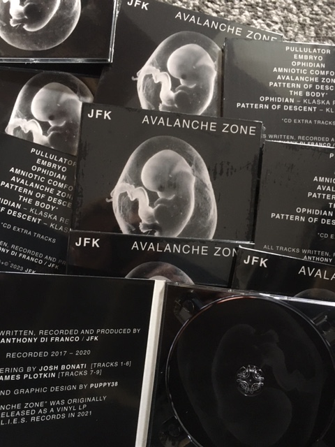 Fresh from Fourth Dimension Records! Just landed today! New CD reissue of JFK's 'Avalanche Zone' album, from 2021, featuring three exclusive bonus tracks! Crank it up to MELTDOWN!

fourthdimensionrecords.bigcartel.com/product/jfk-av…