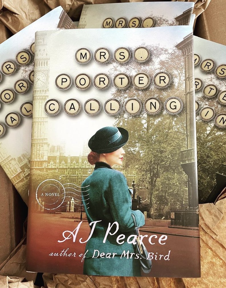 RedheadLiterary's tweet photo. ⭐️HAPPY RELEASE DAY REVIEW⭐️
Mrs. Porter Calling
by AJ Pearce, Scribner Books.
I love this WWII series set in London and book 3 makes a delightful addition, with Emmy and her crew at Women’s Friend magazine, and snobby new publisher Mrs. Porter. Such fun! #ajpearce #scribner https://t.co/8V6YgFYE4c