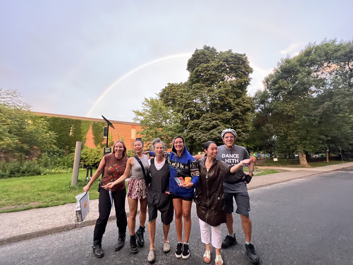 KaejadDance's tweet photo. Porch View Dances (PVD) is tomorrow, and we're excited! Here's how you can enjoy PVD to the fullest! (Click through the images for some fun under the rainbow rehearsal pics!)

Visit https://t.co/nkywGDqUTc for more info, including accessibility, performance times and more! https://t.co/2CTdsbUrg0