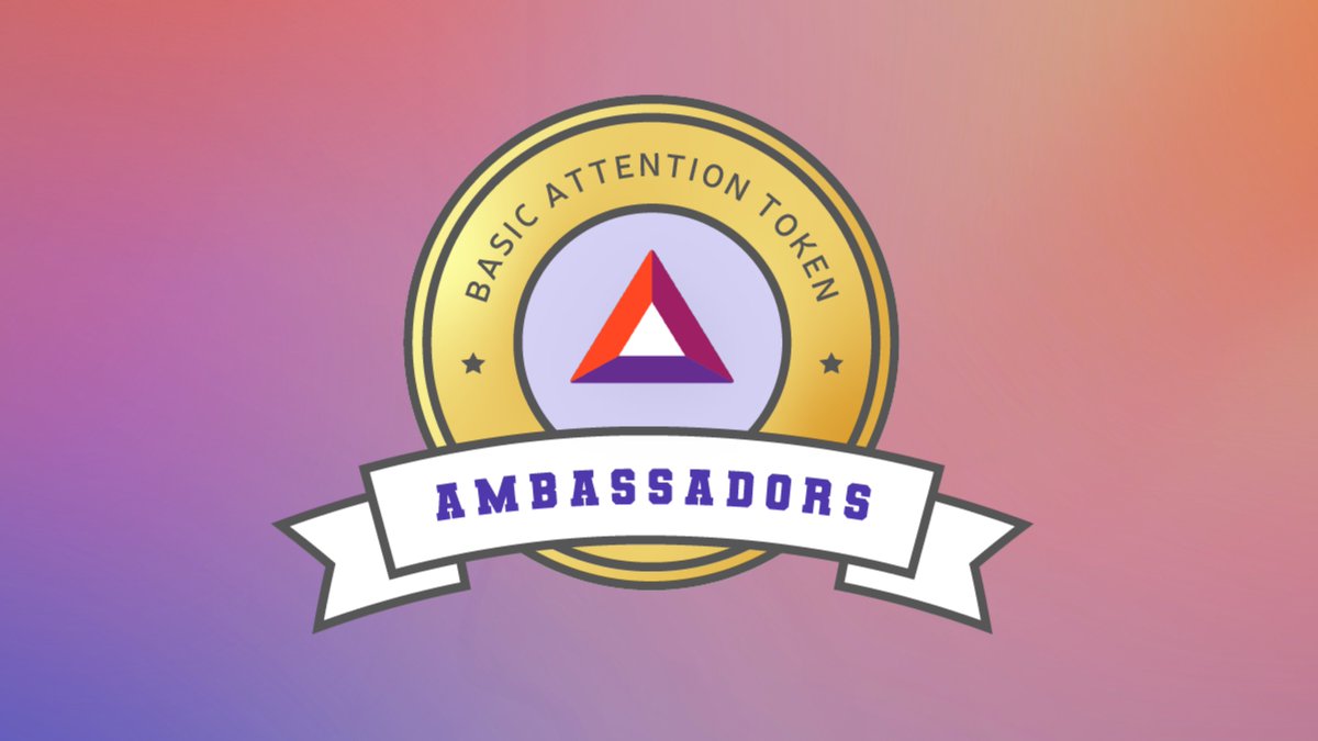 Follow our BAT Ambassadors on Twitter! 

BAT Ambassadors is a global program empowering volunteers to boost <a href="/Brave/">Brave</a> &amp; <a href="/AttentionToken/">Basic Attention Token (BAT)</a> adoption. They help grow our user base, promote Web3 literacy, and foster communities of fans worldwide. 🌍 

🔗 x.com/i/lists/168671… $BAT